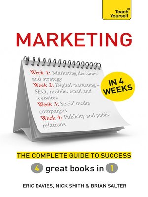 cover image of Marketing in 4 Weeks
